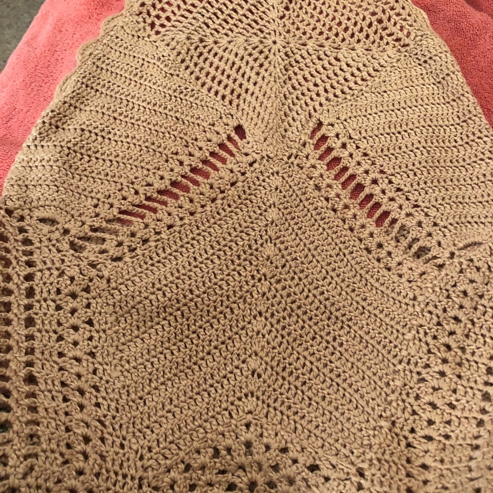 Knitted cover up